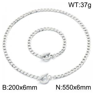 SS Jewelry Set(Most Women) - KS231488-Z