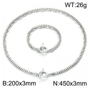 SS Jewelry Set(Most Women) - KS231492-Z
