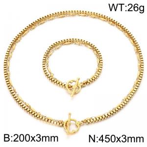 SS Jewelry Set(Most Women) - KS231495-Z