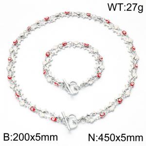SS Jewelry Set(Most Women) - KS231498-Z