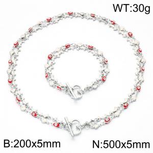 SS Jewelry Set(Most Women) - KS231499-Z