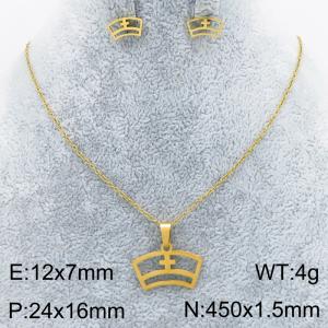 SS Jewelry Set(Most Women) - KS231680-SS