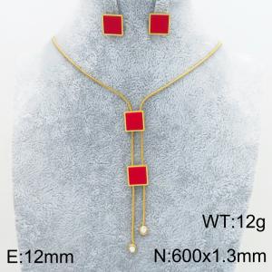 SS Jewelry Set(Most Women) - KS231690-SS