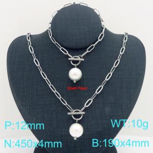 SS Jewelry Set(Most Women) - KS232063-Z