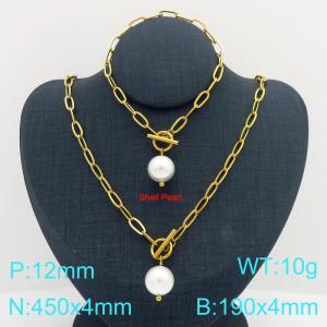SS Jewelry Set(Most Women) - KS232064-Z