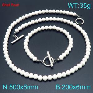SS Jewelry Set(Most Women) - KS232172-Z
