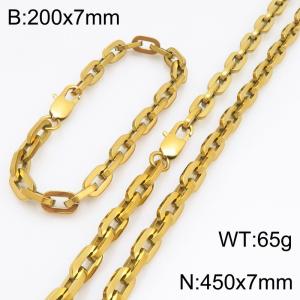 SS Jewelry Set - KS232181-Z