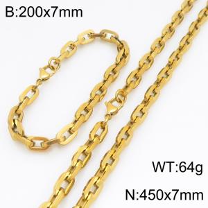 SS Jewelry Set - KS232182-Z