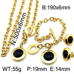 SS Jewelry Set - KS41259-Z