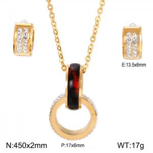 SS Jewelry Set(Most Women) - KS54022-K