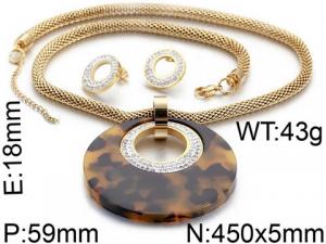 SS Jewelry Set(Most Women) - KS84567-LX