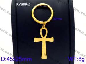 Stainless Steel Keychain - KY689-Z