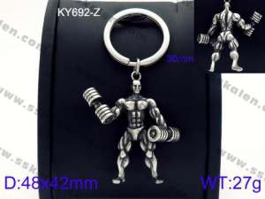 Stainless Steel Keychain - KY692-Z