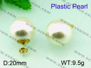 Plastic Earrings  - KE54955-Z