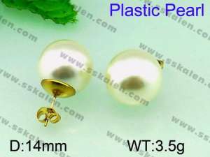 Plastic Earrings  - KE54956-Z