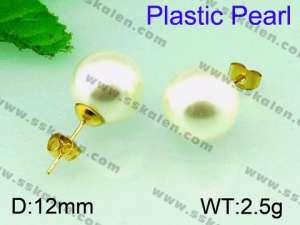Plastic Earrings  - KE54957-Z