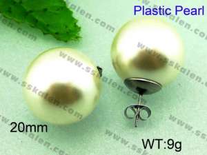 Plastic Earrings  - KE55352-Z