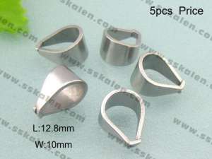 Stainless Steel Pendant Clasp--5pcs Pirce - KRP1277