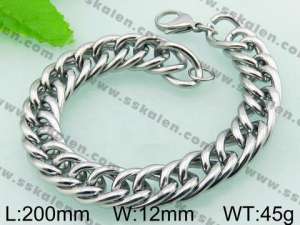Stainless Steel Bracelet  - KB57028-Z