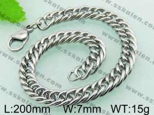 Stainless Steel Bracelet  - KB57041-Z