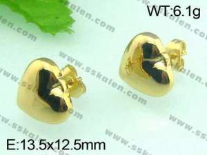 SS Gold-Plating Earring  - KE46245-Z