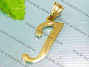 Stainless Steel Gold-plating Pendant  - KP22859-D