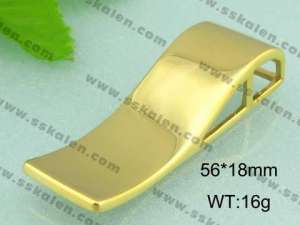 Stainless Steel Gold-plating Pendant  - KP27510-T