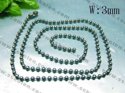 Stainless Steel Small Chain--3mm