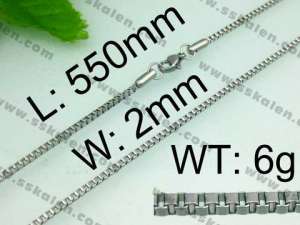 Staineless Steel Small Chain - KN10235-Z