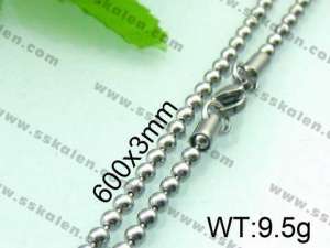  Staineless Steel Small Chain - KN12338-Z