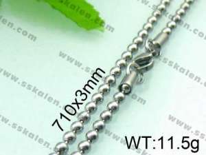  Staineless Steel Small Chain - KN12339-Z