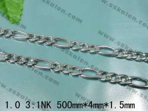 Stainless Steel Necklace  - KN5553-Z