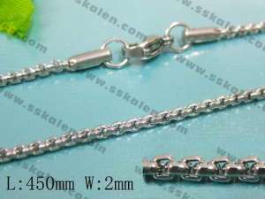 Staineless Steel Small Chain - KN7010-Z
