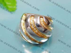Stainless Steel Gold-Plating Ring - KR12600