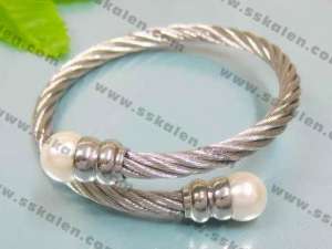Stainless Steel Wire Bangle - KB26732-T