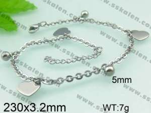 Stainless Steel Anklet - KJ267-Z