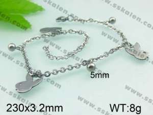 Stainless Steel Anklet - KJ269-Z