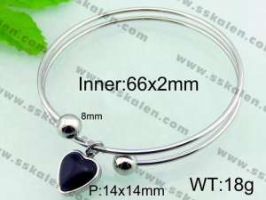 Stainless Steel Bangle  - KB55855-Z
