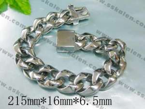 Stainless Steel Bracelet  - KB13535-D
