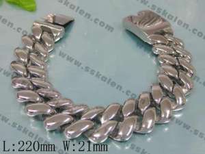 Stainless Steel Bracelet - KB16196-D
