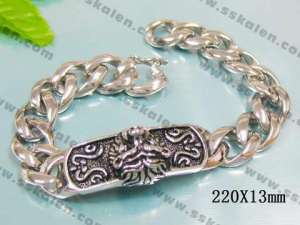 Stainless Steel Bracelet  - KB23631-D