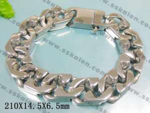 Stainless Steel Bracelet  - KB23652-D