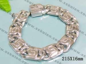 Stainless Steel Bracelet  - KB23682-D