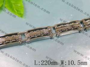 Stainless Steel Bracelet - KB26199-T