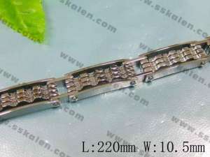 Stainless Steel Bracelet  - KB26201-T