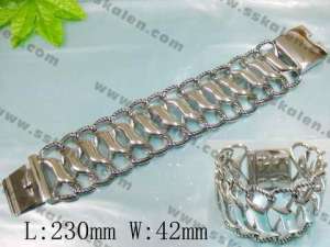 Stainless Steel Bracelet - KB26393-D