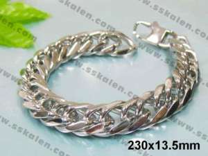 Stainless Steel Bracelet - KB26813-T