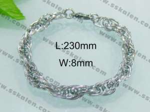 Stainless Steel Bracelet  - KB27218-T