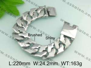 Stainless Steel Bracelet  - KB32033-D
