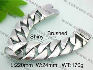 Stainless Steel Bracelet  - KB36405-D